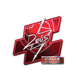 Sticker | Zeus (Foil) | Atlanta 2017