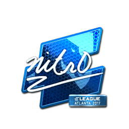 Sticker | nitr0 (Foil) | Atlanta 2017
