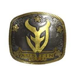 Sticker | 3DMAX (Gold) | Austin 2025