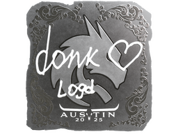 Sticker | donk (Foil) | Austin 2025