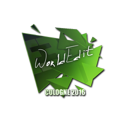 Sticker | WorldEdit | Cologne 2016