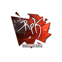 Sticker | RpK (Foil) | Cologne 2016