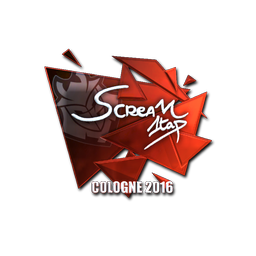 Sticker | ScreaM (Foil) | Cologne 2016