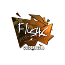 Sticker | flusha (Foil) | Cologne 2016