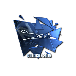 Sticker | DEVIL (Foil) | Cologne 2016