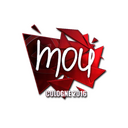 Sticker | mou (Foil) | Cologne 2016