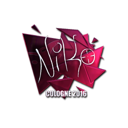 Sticker | NiKo (Foil) | Cologne 2016