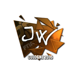 Sticker | JW (Foil) | Cologne 2016