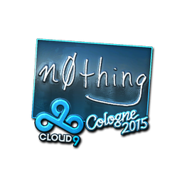 Sticker | n0thing (Foil) | Cologne 2015