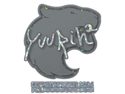 Sticker | yuurih (Glitter) | Copenhagen 2024