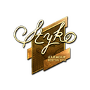 Sticker | STYKO (Gold) | Boston 2018