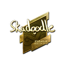 Sticker | Skadoodle (Gold) | Boston 2018