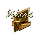 Sticker | qikert (Gold) | Boston 2018