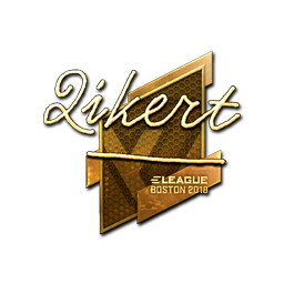 Sticker | qikert (Gold) | Boston 2018