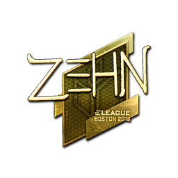 Sticker | zehN (Gold) | Boston 2018