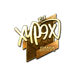 Sticker | Xyp9x (Gold) | Boston 2018