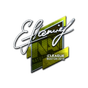 Sticker | flamie (Foil) | Boston 2018