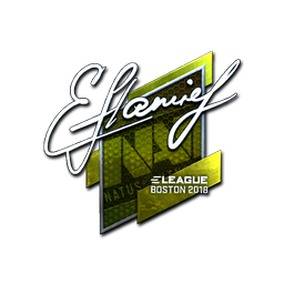 Sticker | flamie (Foil) | Boston 2018