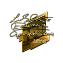 Sticker | Edward (Gold) | Boston 2018