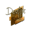 Sticker | device (Gold) | Boston 2018