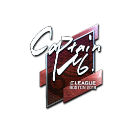 Sticker | captainMo (Foil) | Boston 2018