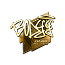 Sticker | bodyy (Gold) | Boston 2018