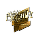 Sticker | Boombl4 (Gold) | Boston 2018