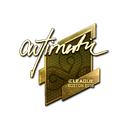 Sticker | autimatic (Gold) | Boston 2018