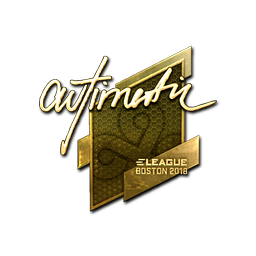 Sticker | autimatic (Gold) | Boston 2018