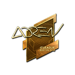 Sticker | AdreN (Gold) | Boston 2018