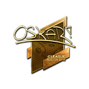Sticker | oskar (Gold) | Boston 2018