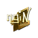 Sticker | ngiN (Gold) | Boston 2018