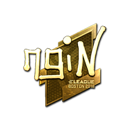 Sticker | ngiN (Gold) | Boston 2018