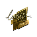 Sticker | LoveYY (Gold) | Boston 2018