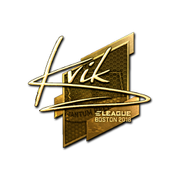 Sticker | Kvik (Gold) | Boston 2018