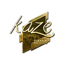 Sticker | Kaze (Gold) | Boston 2018