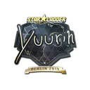 Sticker | yuurih (Gold) | Berlin 2019