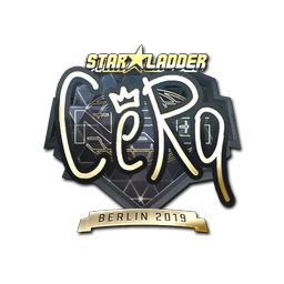 Sticker | CeRq (Gold) | Berlin 2019