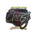 Sticker | chrisJ (Gold) | Berlin 2019