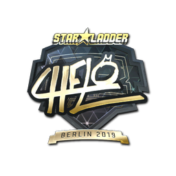 Sticker | chelo (Gold) | Berlin 2019
