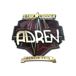 Sticker | AdreN (Gold) | Berlin 2019