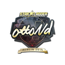 Sticker | ottoNd (Gold) | Berlin 2019