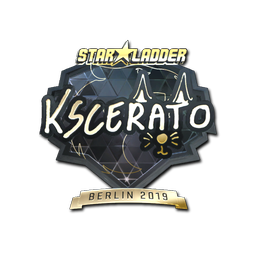 Sticker | KSCERATO (Gold) | Berlin 2019