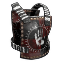 Tribe Warrior Armor - Rust-Skin für Metall Brustplatte