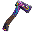 Rainbow Pony Hatchet - Rust-Skin für Beil