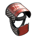 Oxums Racing Team Helmet - Rust-Skin für Kaffedosenhelm