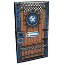Mechanic Door - Rust-Skin für Blechtür