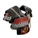 Oxums Racing Team Vest - Rust-Skin für Verkehrsschild-Jacke