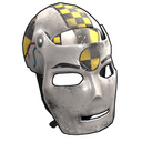 Test Dummy Mask - Rust-Skin für Metall Maske