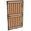 Pixel Wooden Door